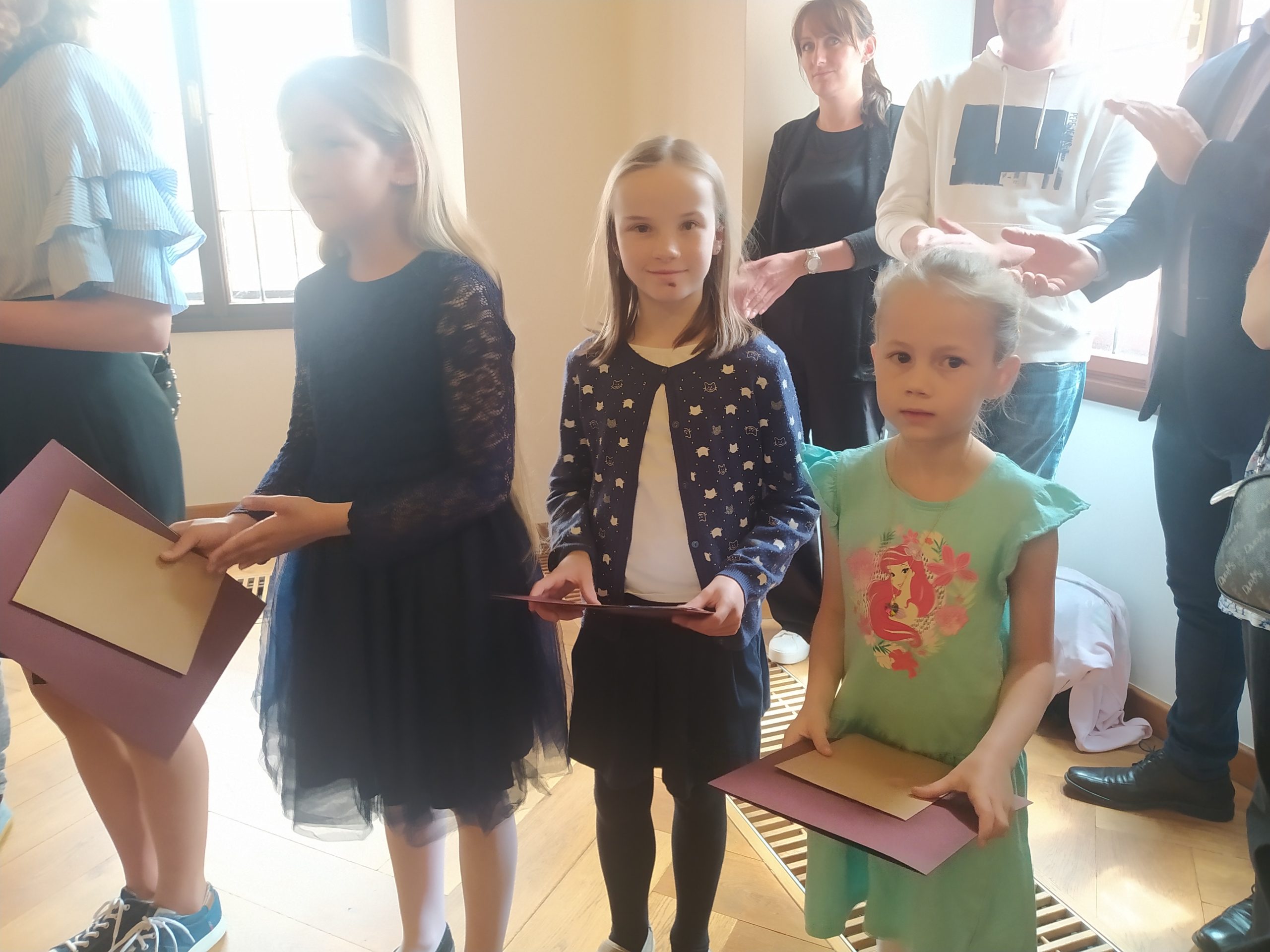 Slavnostní setkání úspěšných žáků českobudějovických základních škol s paní primátorkou